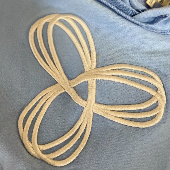 TNA logo blue hoodie - size XS - Picture 3 of 4